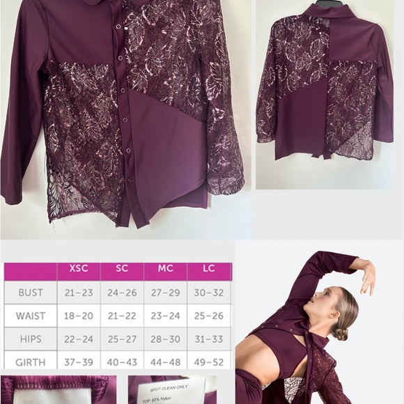 Long sleeve button down blouse - EUC - Picture 5 of 6